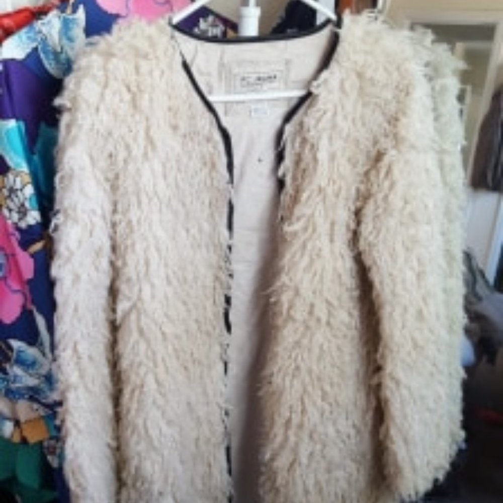 Fauz Fur / Wool Coat